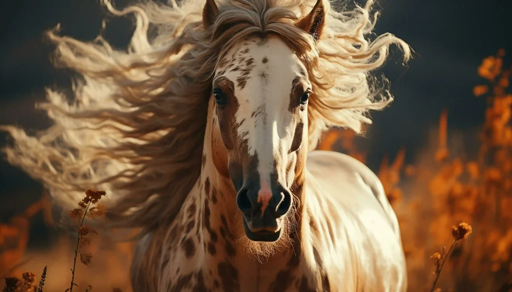 Horses are an influential symbol of strength 
