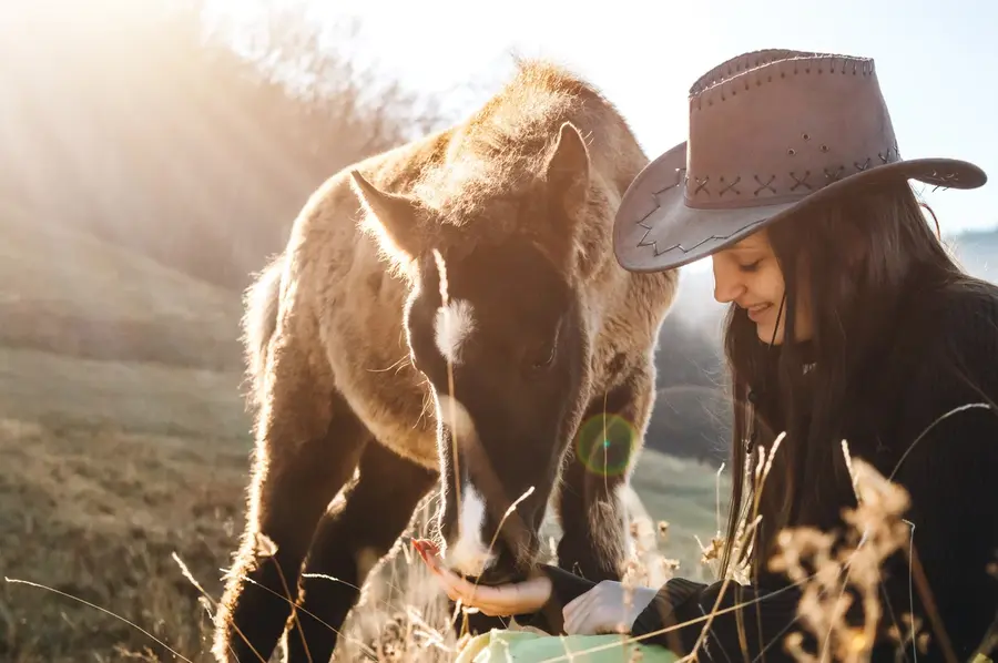 Taking care of a colt could be difficult work.